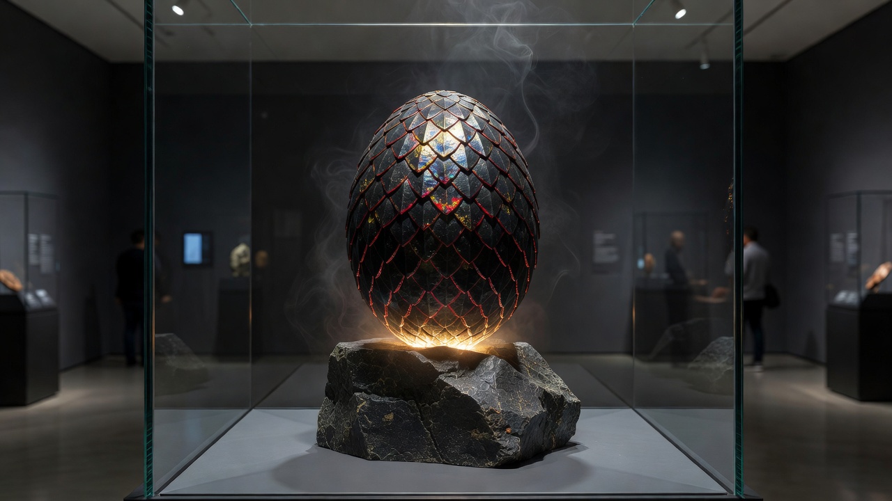 Game Dragon Egg Visual Display - Curiohubhorizn